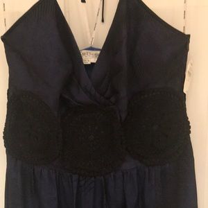 Halter top cocktail dress